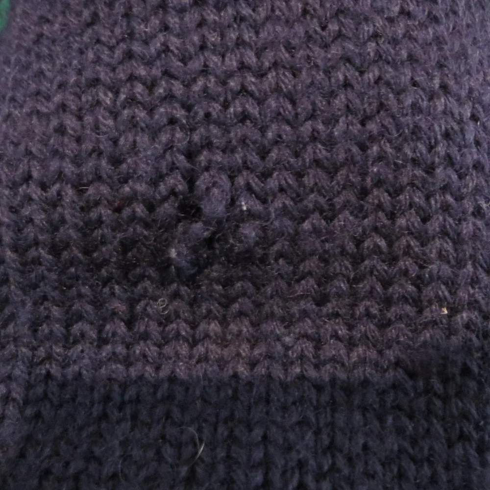 VINTAGE ALLEN SOLLY ENGLAND WOOL NORDIC SWEATER - Picture 6 of 8